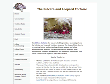 Tablet Screenshot of africantortoise.com